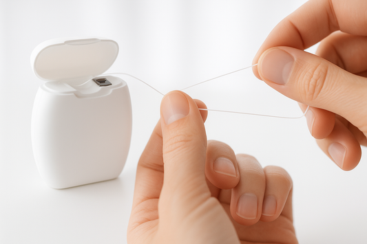 Flossing is important. Yes, even for tiny teeth